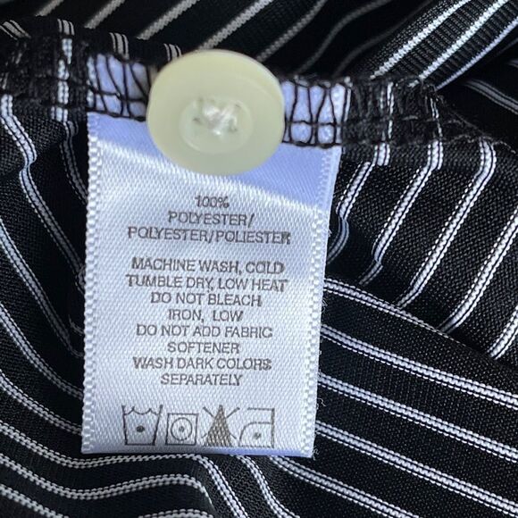 page & tuttle striped golf polo shirt - Picture 7 of 8